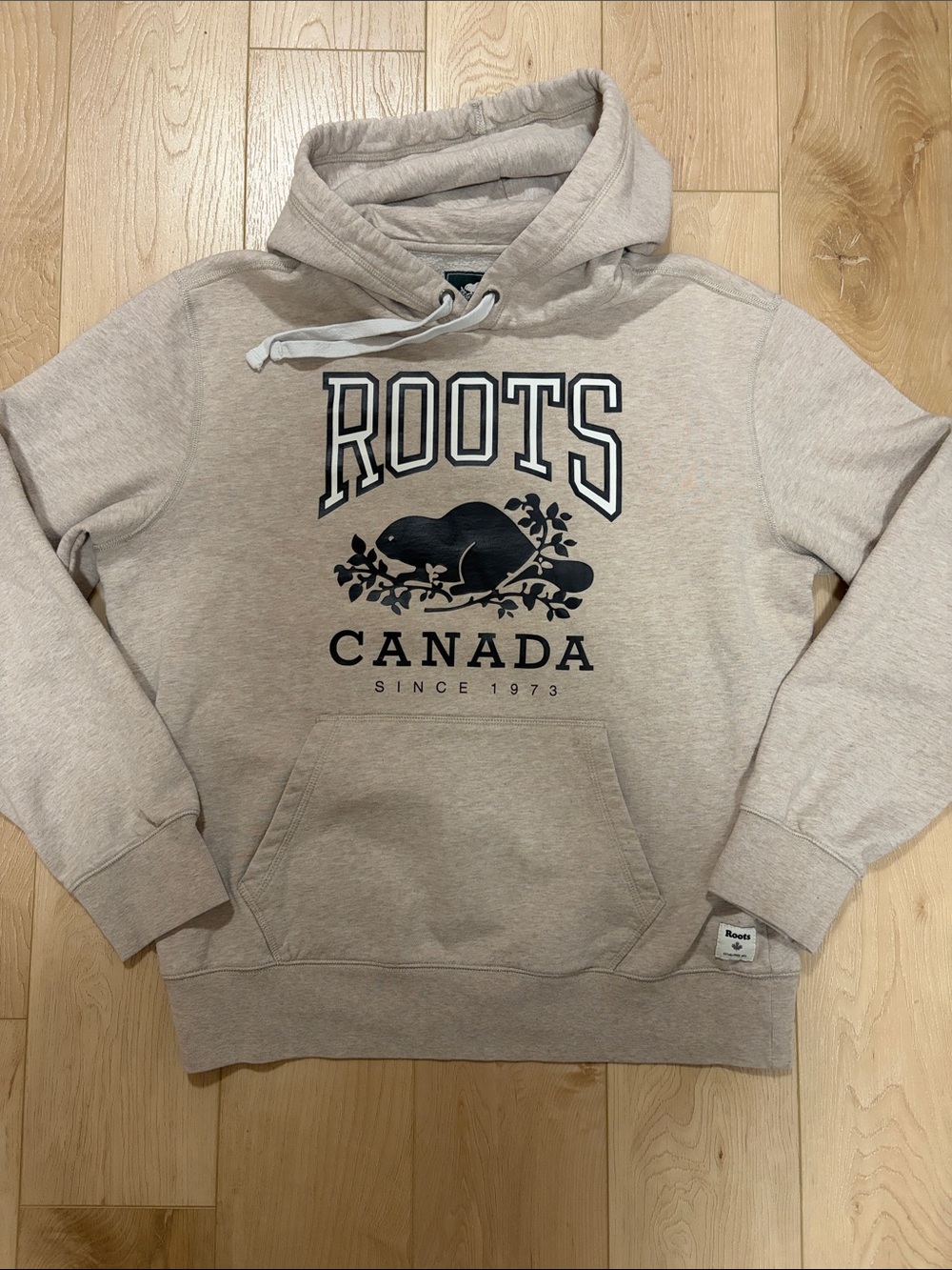 Unisex Roots Logo Hoodie, sz M